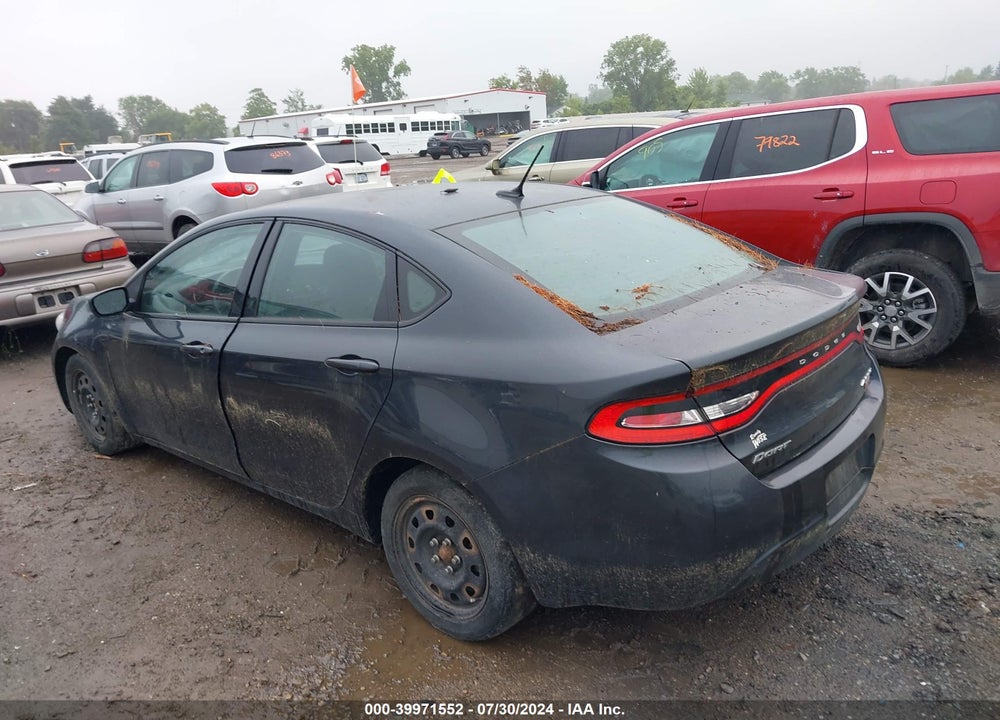 2013 DODGE DART AERO VIN: 1C3CDFAH6DD290448