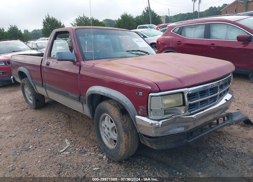 1995 DODGE DAKOTA VIN: 1B7FL26X7SS358897