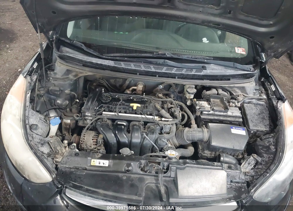 2012 HYUNDAI ELANTRA GLS (ULSAN PLANT) VIN: KMHDH4AE8CU232852