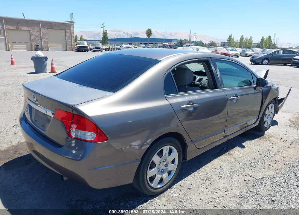 2010 HONDA CIVIC LX VIN: 2HGFA1F50AH558106