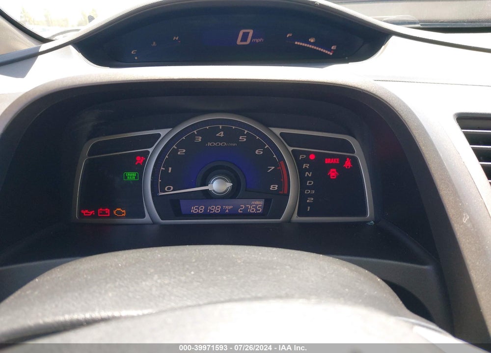 2010 HONDA CIVIC LX VIN: 2HGFA1F50AH558106