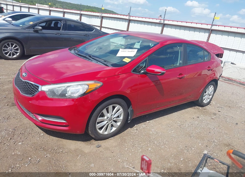 2014 KIA FORTE LX VIN: KNAFX4A62E5196028