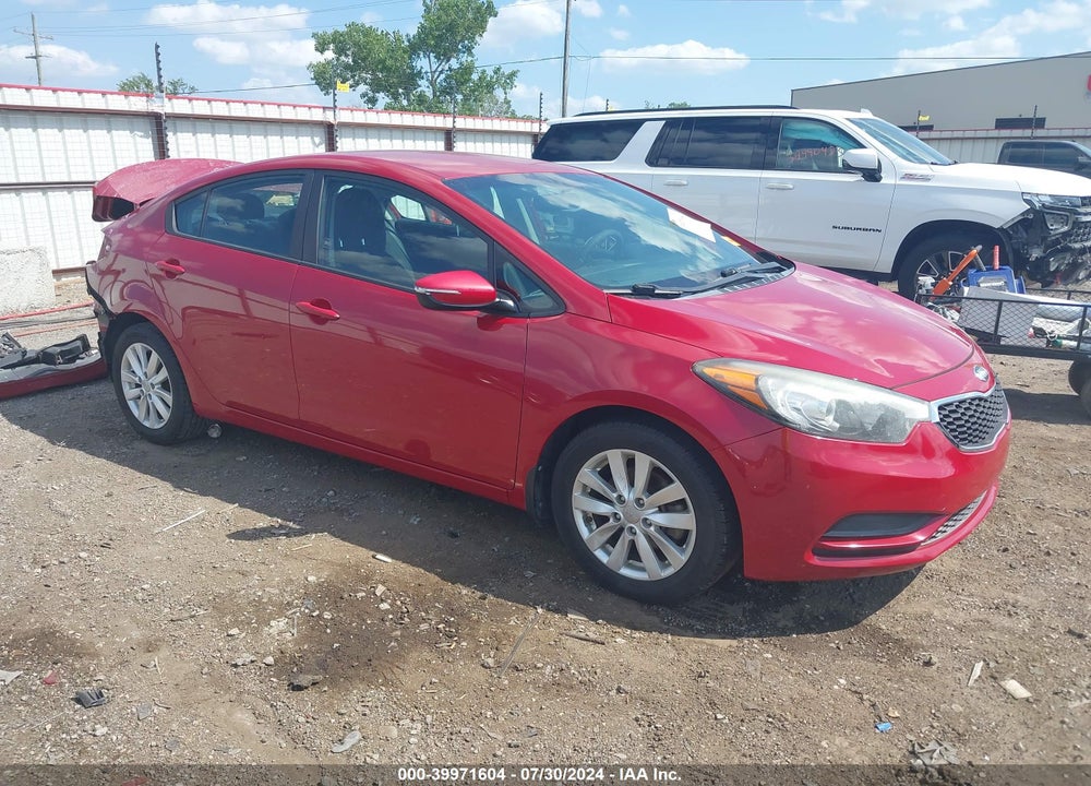 2014 KIA FORTE LX VIN: KNAFX4A62E5196028