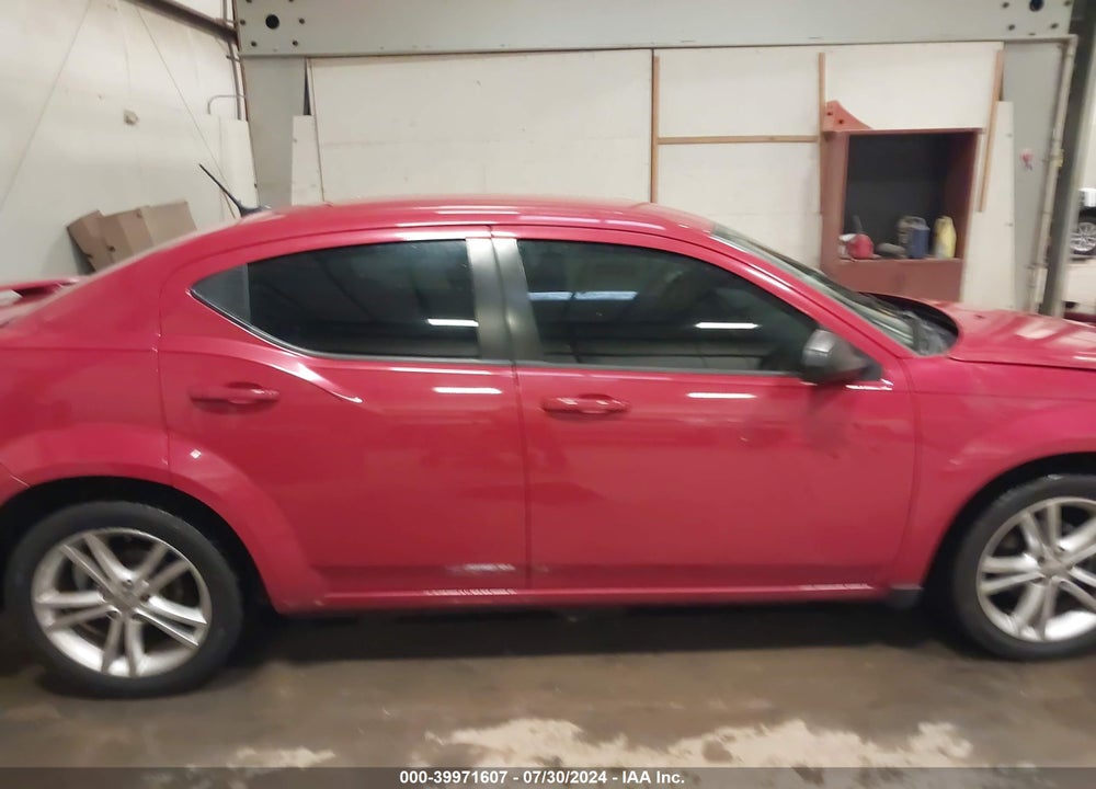 2014 DODGE AVENGER SE VIN: 1C3CDZAB9EN228406