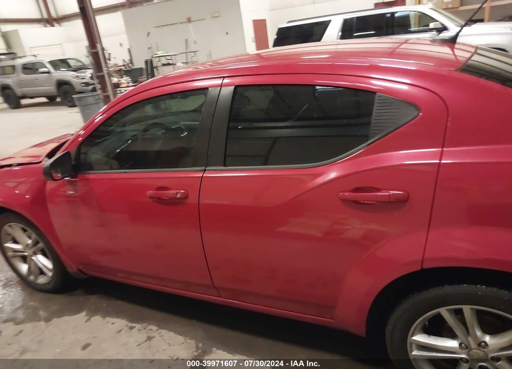 2014 DODGE AVENGER SE VIN: 1C3CDZAB9EN228406