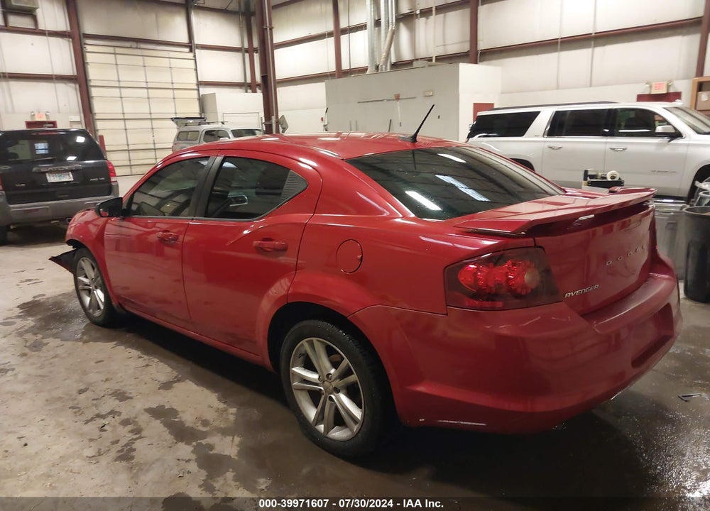 2014 DODGE AVENGER SE VIN: 1C3CDZAB9EN228406