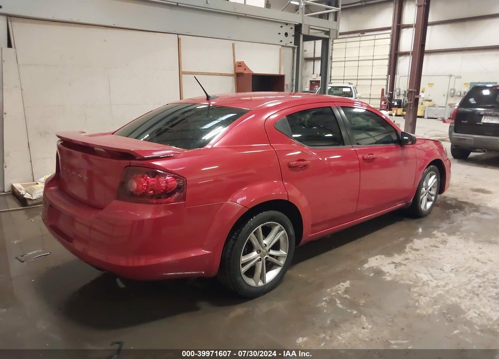 2014 DODGE AVENGER SE VIN: 1C3CDZAB9EN228406