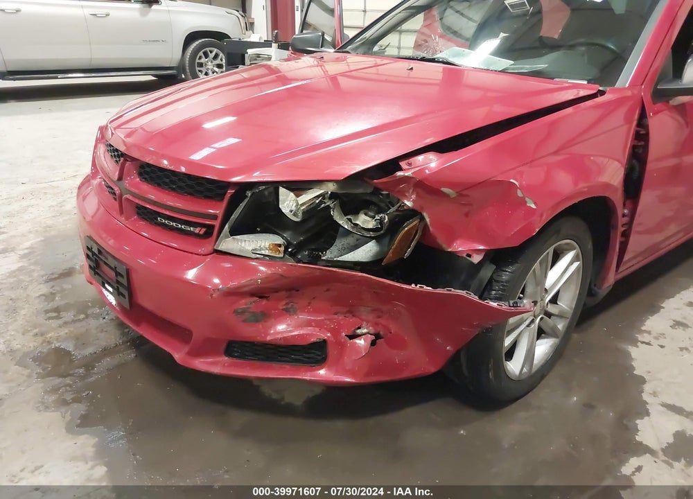 2014 DODGE AVENGER SE VIN: 1C3CDZAB9EN228406