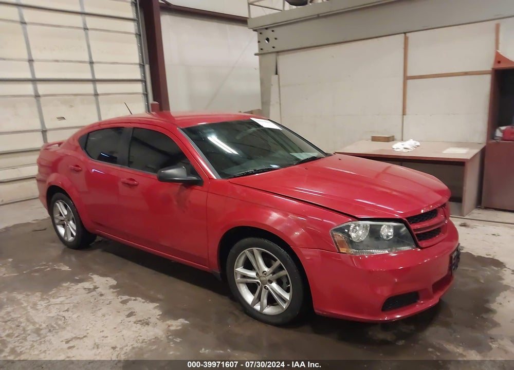 2014 DODGE AVENGER SE VIN: 1C3CDZAB9EN228406