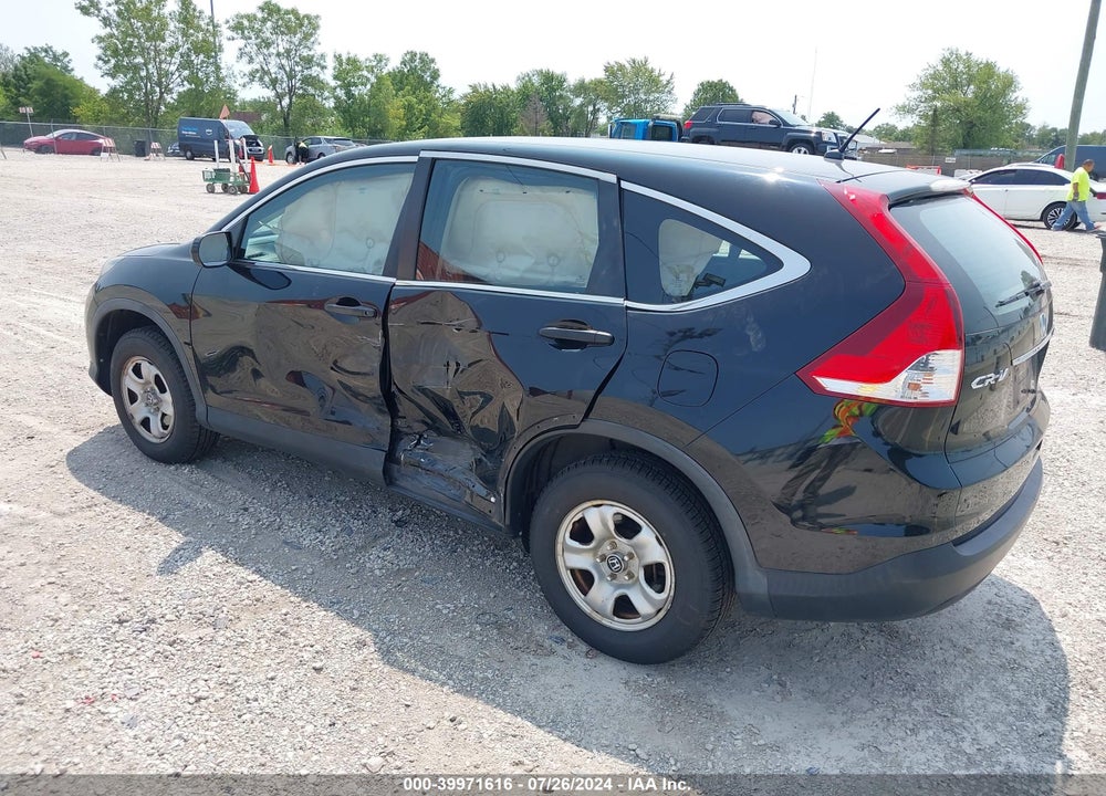 2014 HONDA CR-V LX VIN: 2HKRM4H3XEH605641