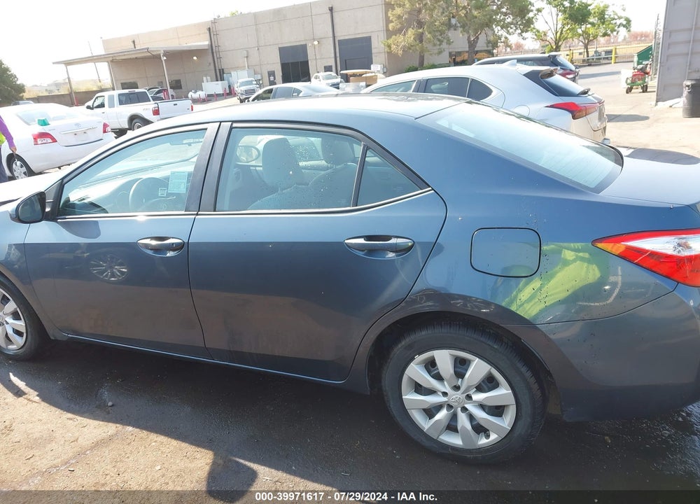 2016 TOYOTA COROLLA L/LE/LE PLS/PRM/S/S PLS VIN: 2T1BURHE9GC681261
