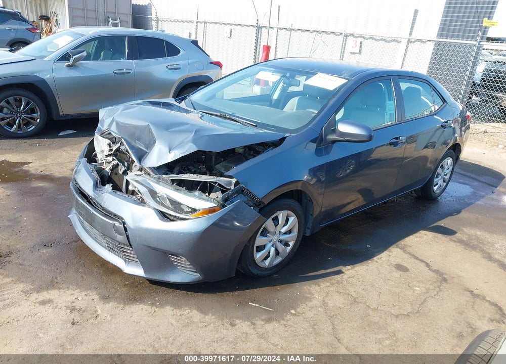 2016 TOYOTA COROLLA L/LE/LE PLS/PRM/S/S PLS VIN: 2T1BURHE9GC681261
