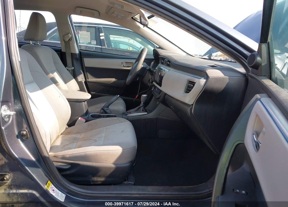 2016 TOYOTA COROLLA L/LE/LE PLS/PRM/S/S PLS VIN: 2T1BURHE9GC681261