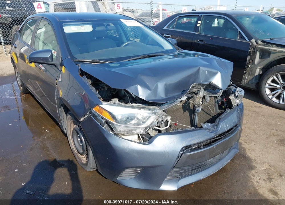 2016 TOYOTA COROLLA L/LE/LE PLS/PRM/S/S PLS VIN: 2T1BURHE9GC681261