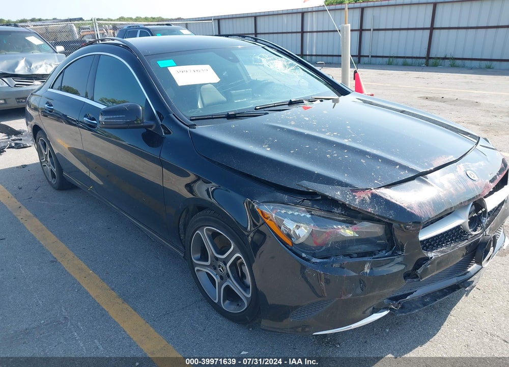2018 MERCEDES-BENZ CLA 250 VIN: WDDSJ4EB3JN557258