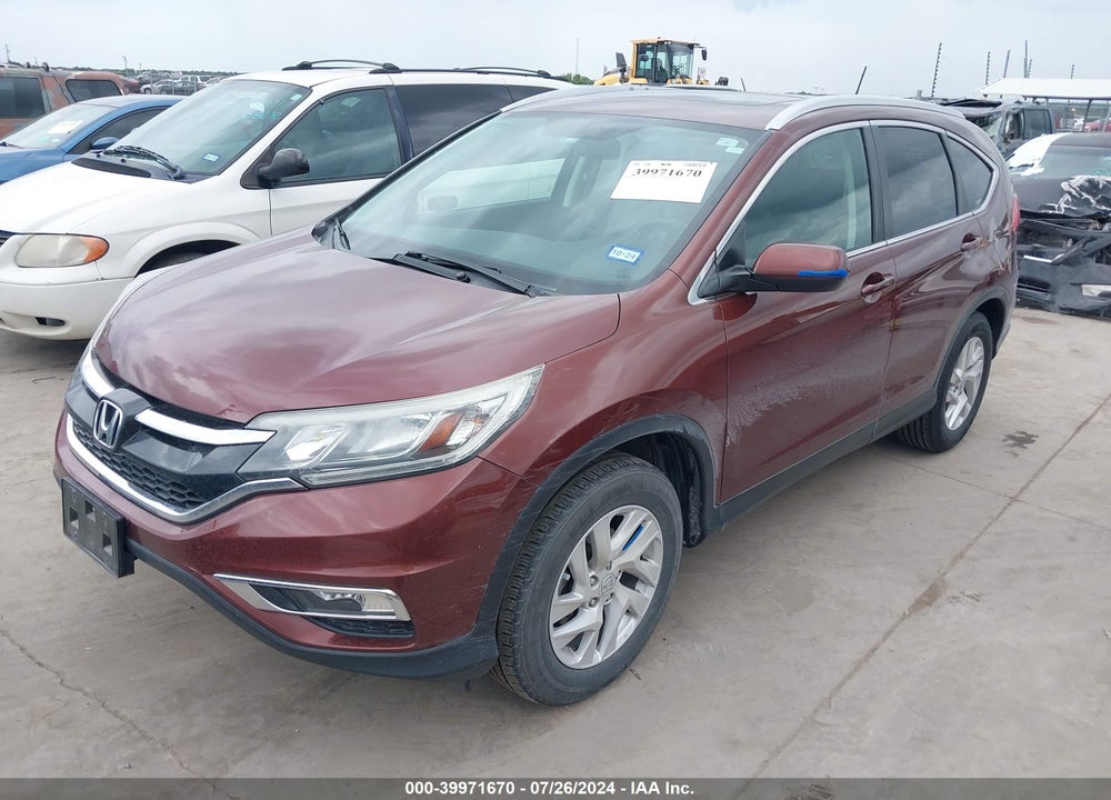 2016 HONDA CR-V EX-L VIN: 2HKRM3H70GH528620