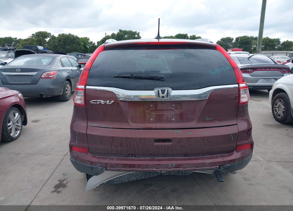 2016 HONDA CR-V EX-L VIN: 2HKRM3H70GH528620
