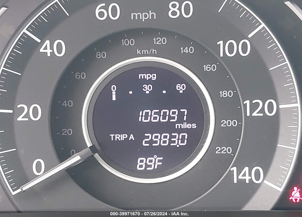 2016 HONDA CR-V EX-L VIN: 2HKRM3H70GH528620