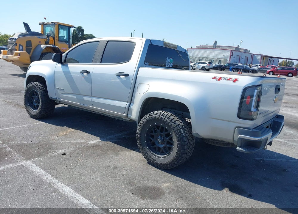 2017 CHEVROLET COLORADO WT VIN: 1GCGTBEN9H1158719