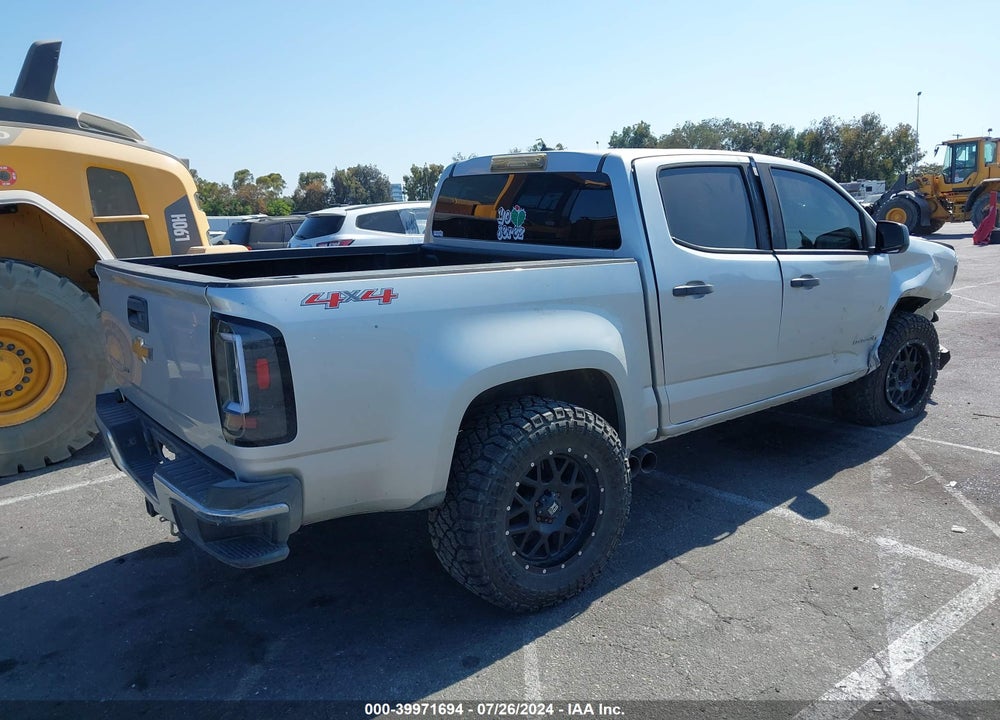 2017 CHEVROLET COLORADO WT VIN: 1GCGTBEN9H1158719