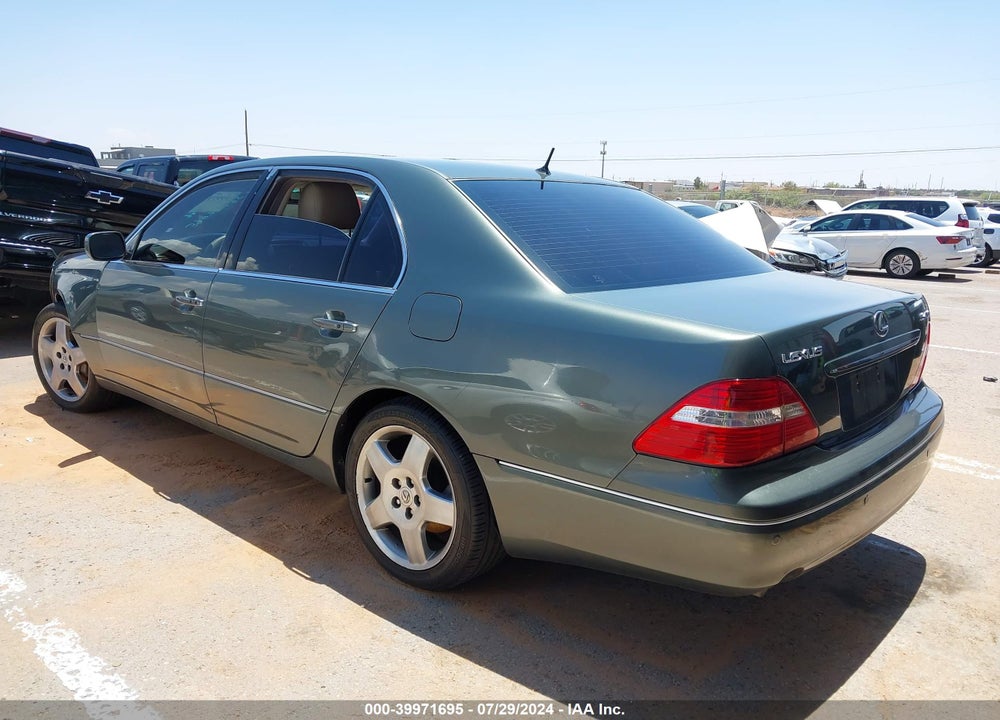 2005 LEXUS LS 430 VIN: JTHBN36F555014136