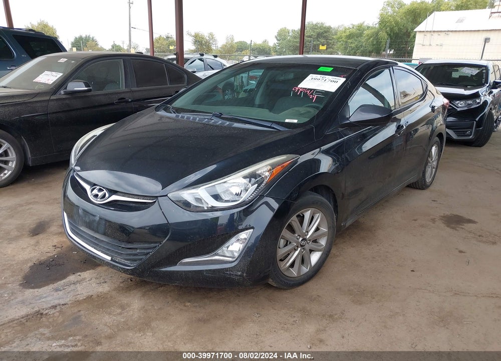 2016 HYUNDAI ELANTRA SE VIN: 5NPDH4AE7GH740041