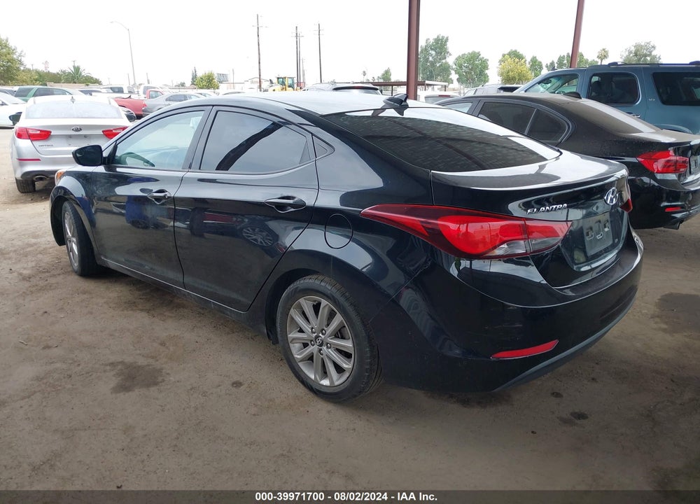 2016 HYUNDAI ELANTRA SE VIN: 5NPDH4AE7GH740041