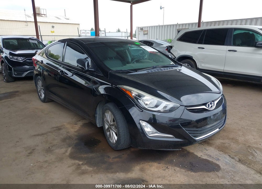 2016 HYUNDAI ELANTRA SE VIN: 5NPDH4AE7GH740041