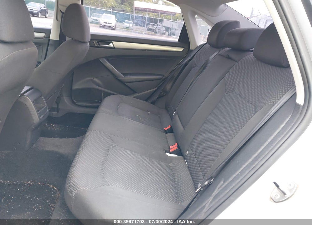 2013 VOLKSWAGEN PASSAT 2.5L S VIN: 1VWAP7A37DC080657