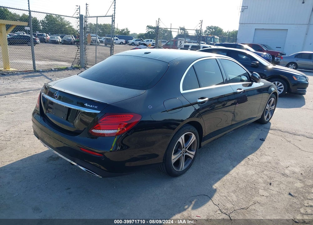 2018 MERCEDES-BENZ E 300 4MATIC VIN: WDDZF4KB9JA425598