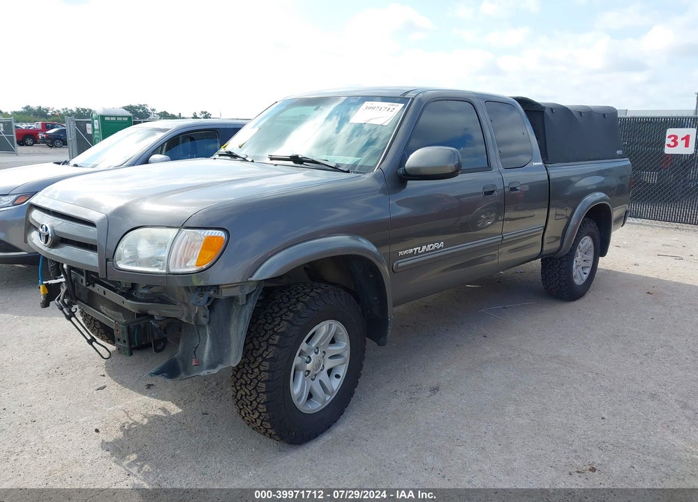 2003 TOYOTA TUNDRA LTD V8 VIN: 5TBBT48193S425103