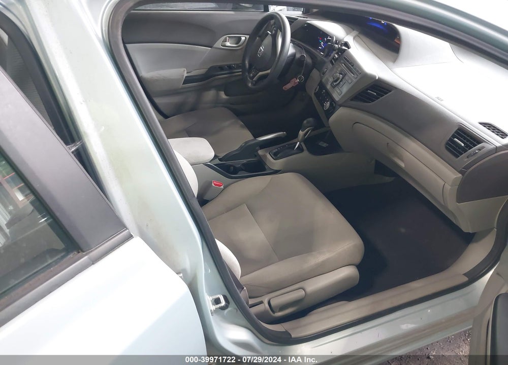 2012 HONDA CIVIC LX VIN: 19XFB2F54CE359544
