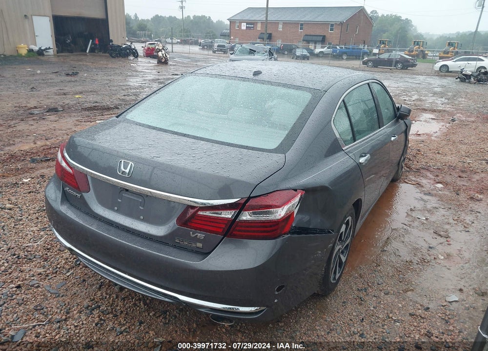 2016 HONDA ACCORD EX-L V-6 VIN: 1HGCR3F04GA019345