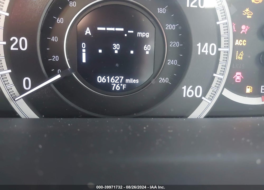 2016 HONDA ACCORD EX-L V-6 VIN: 1HGCR3F04GA019345