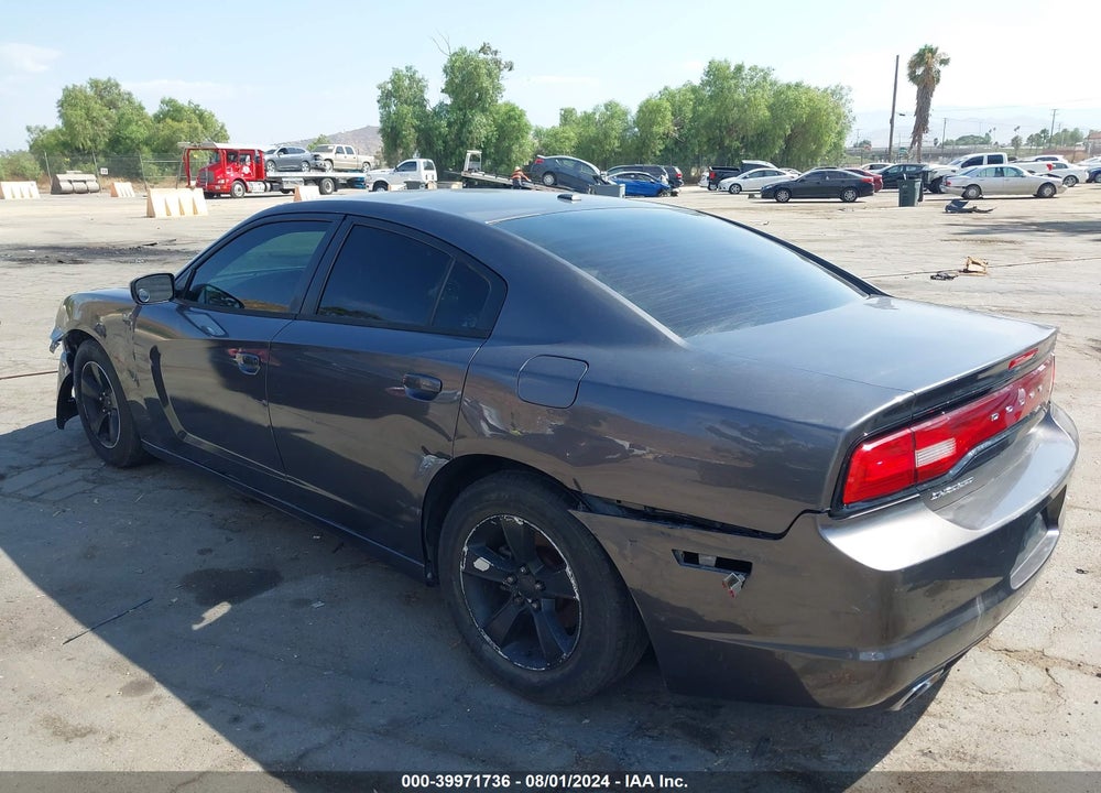2013 DODGE CHARGER SE VIN: 2C3CDXBG2DH563836