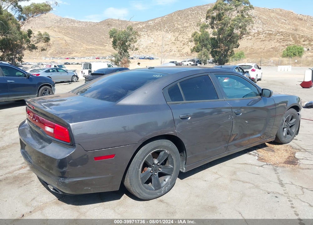 2013 DODGE CHARGER SE VIN: 2C3CDXBG2DH563836