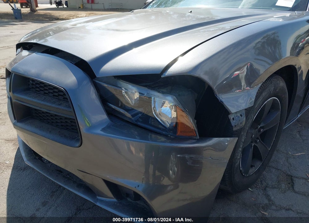 2013 DODGE CHARGER SE VIN: 2C3CDXBG2DH563836