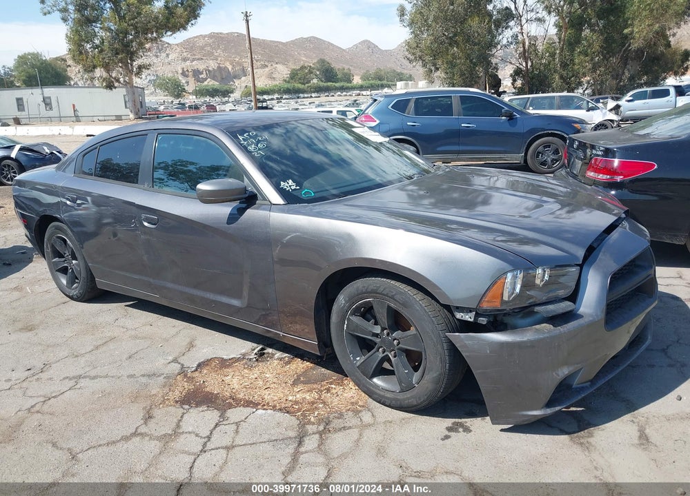 2013 DODGE CHARGER SE VIN: 2C3CDXBG2DH563836