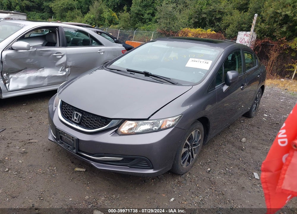2015 HONDA CIVIC EX VIN: 19XFB2F82FE256685