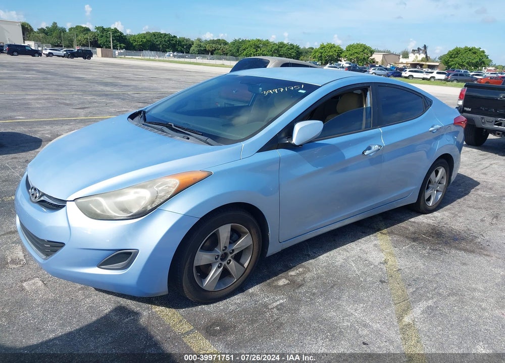 2011 HYUNDAI ELANTRA GLS (ULSAN PLANT) VIN: KMHDH4AE4BU088148