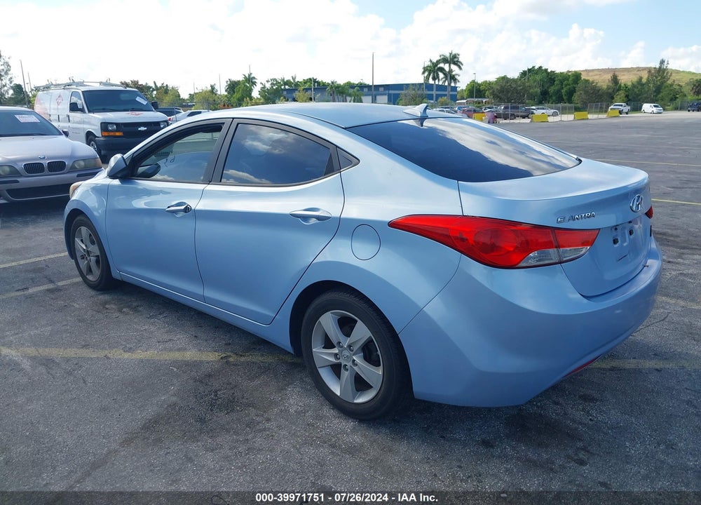 2011 HYUNDAI ELANTRA GLS (ULSAN PLANT) VIN: KMHDH4AE4BU088148