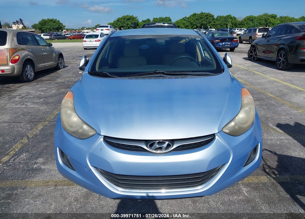 2011 HYUNDAI ELANTRA GLS (ULSAN PLANT) VIN: KMHDH4AE4BU088148