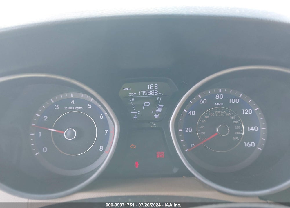 2011 HYUNDAI ELANTRA GLS (ULSAN PLANT) VIN: KMHDH4AE4BU088148