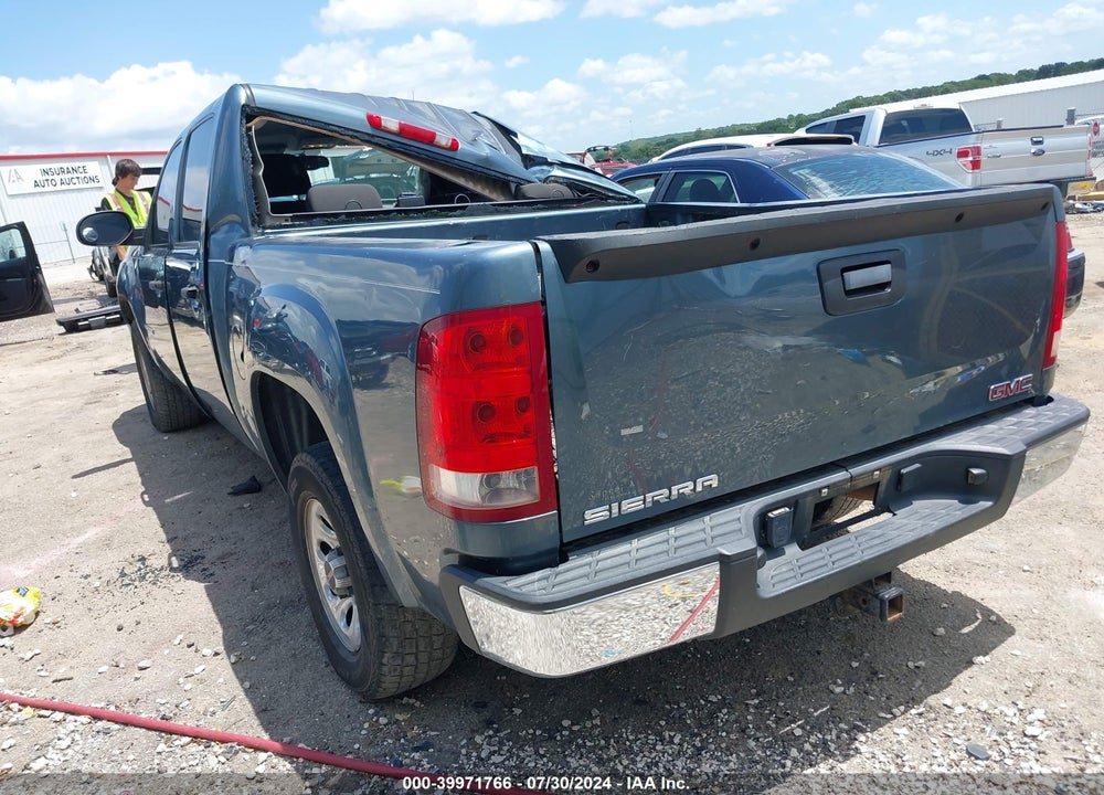 2007 GMC SIERRA 1500 WORK TRUCK VIN: 2GTEC13C371691709