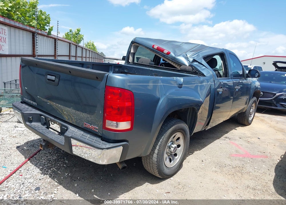 2007 GMC SIERRA 1500 WORK TRUCK VIN: 2GTEC13C371691709