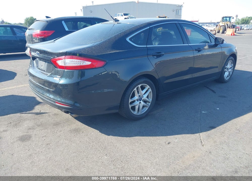 2014 FORD FUSION SE VIN: 3FA6P0HD4ER163731
