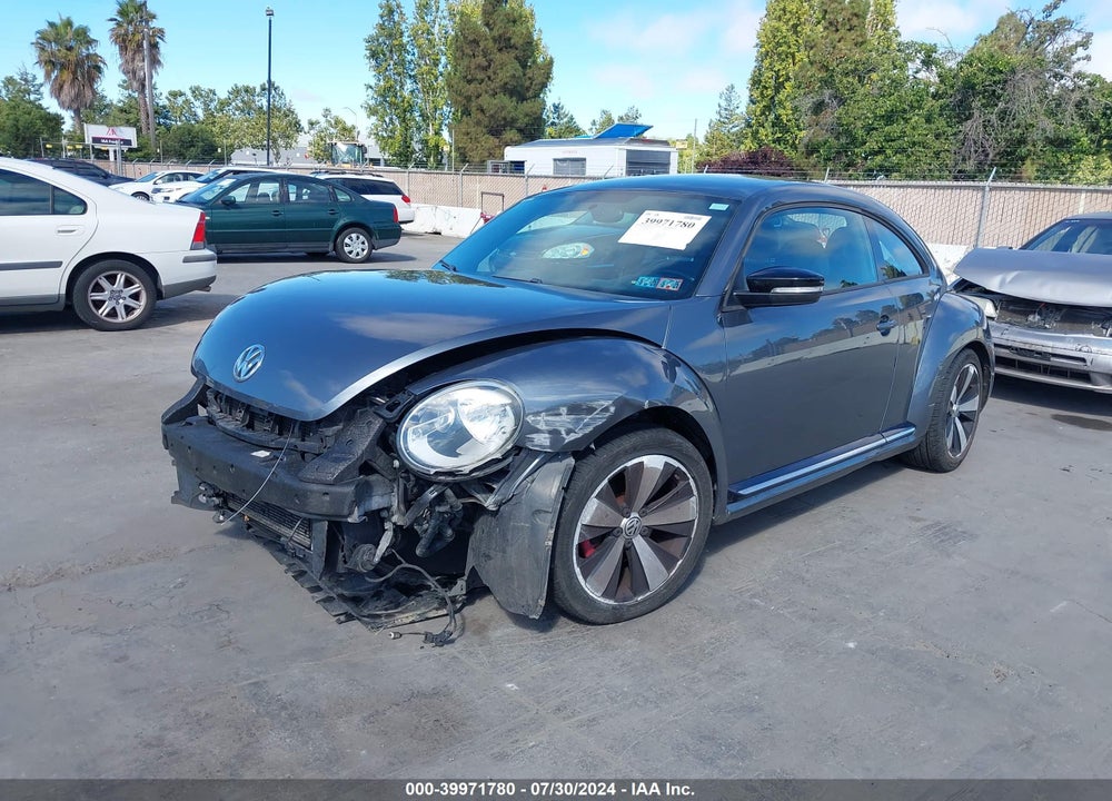 2012 VOLKSWAGEN BEETLE VIN: 3VW4A7AT4CM644146