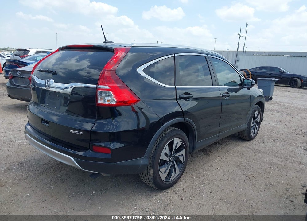 2015 HONDA CR-V TOURING VIN: 5J6RM3H98FL016478