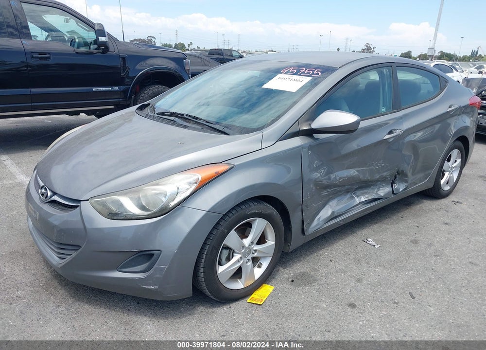 2013 HYUNDAI ELANTRA GLS VIN: 5NPDH4AE5DH370915