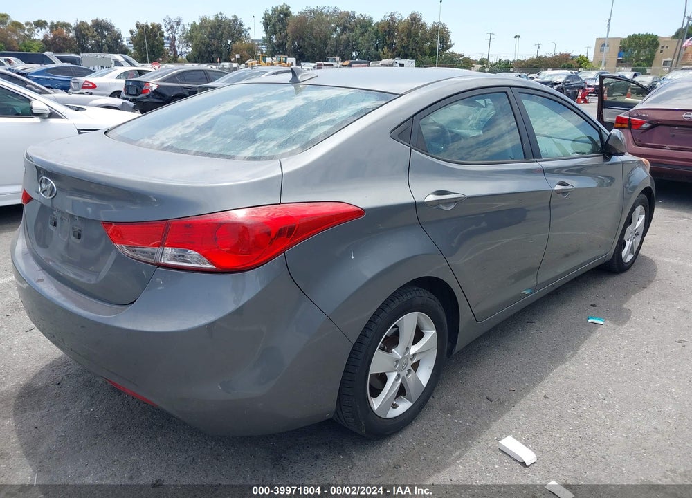 2013 HYUNDAI ELANTRA GLS VIN: 5NPDH4AE5DH370915